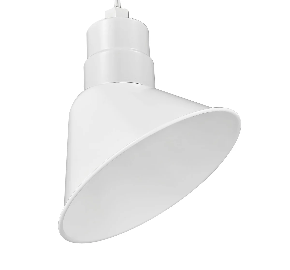Millennium Lighting 10" RLM Angle Shade, White Finish - Image 3