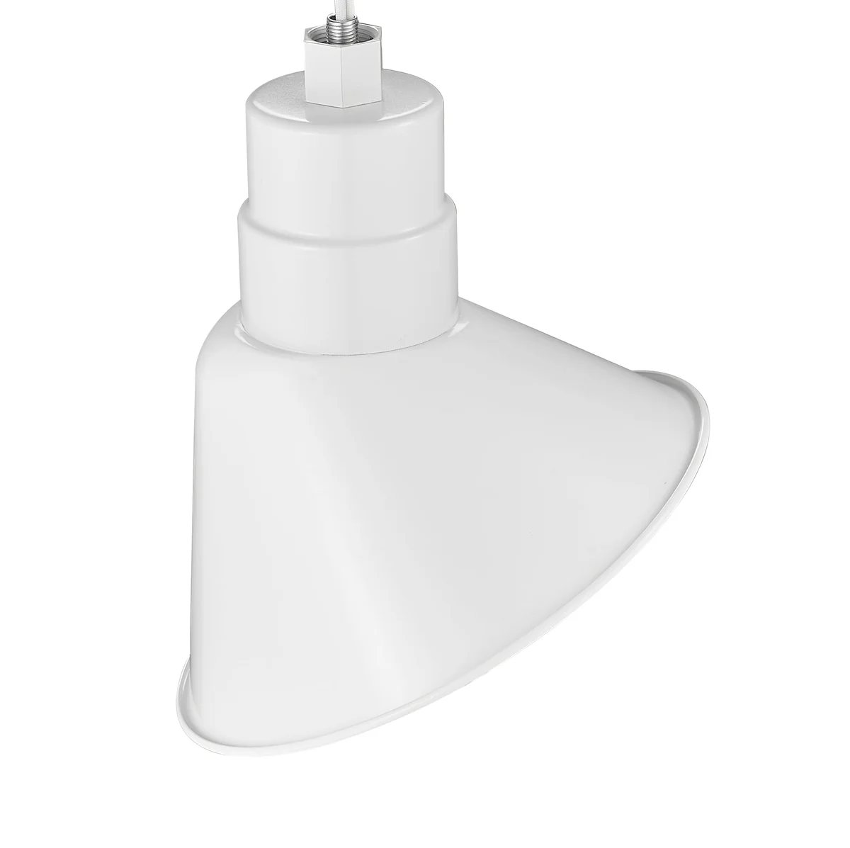 Millennium Lighting 10" RLM Angle Shade, White Finish - Image 4