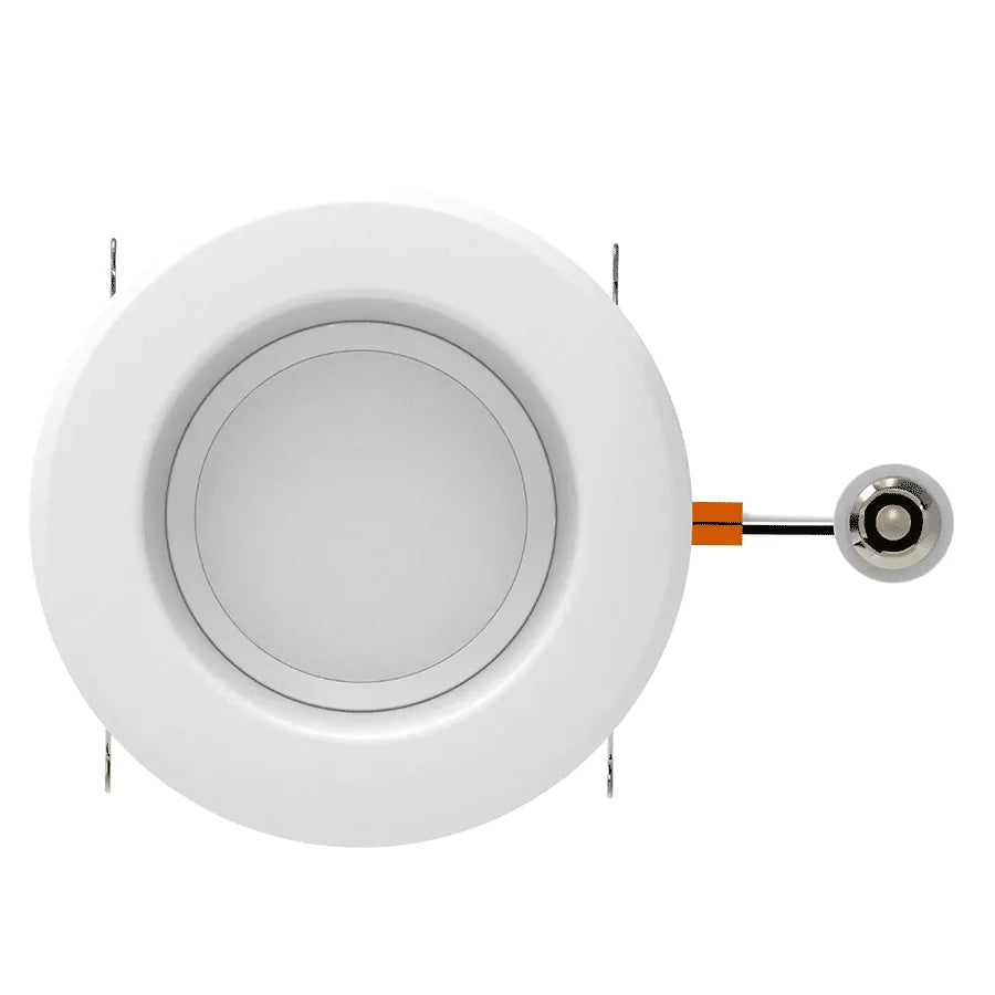 6" LED Retrofit Downlight, 900 Lumens, 10.5W, CCT Selectable, Smooth Trim, 120V - Image 3