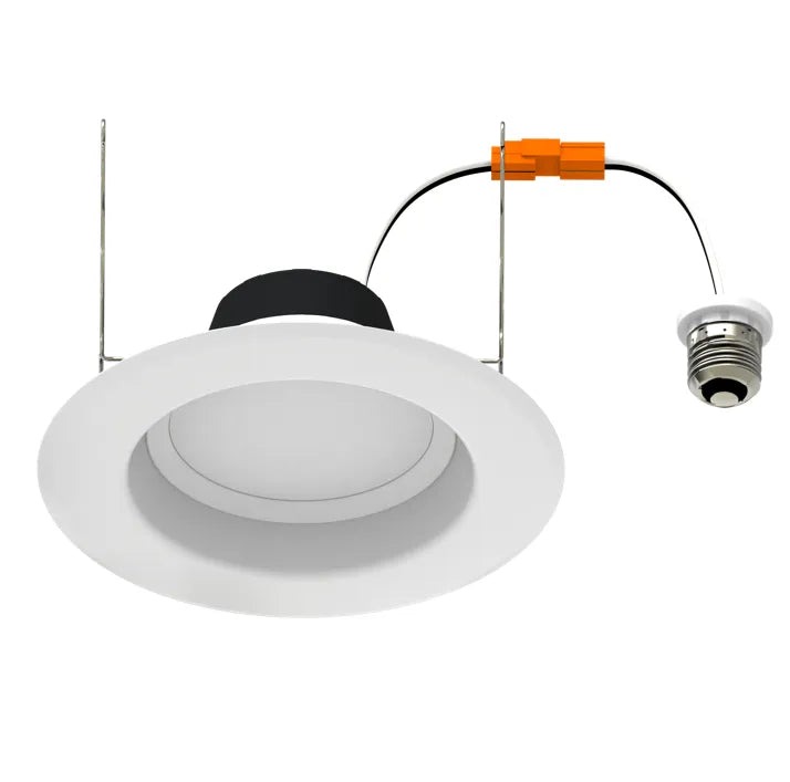 6" LED Retrofit Downlight, 900 Lumens, 10.5W, CCT Selectable, Smooth Trim, 120V - Image 4