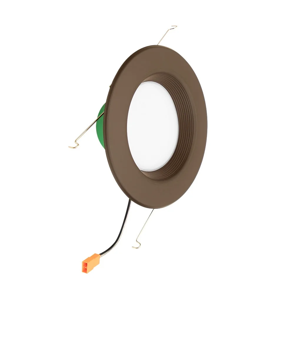 6" LED Retrofit Downlight, Baffle Trim, 15 Watt, 120V - Image 2
