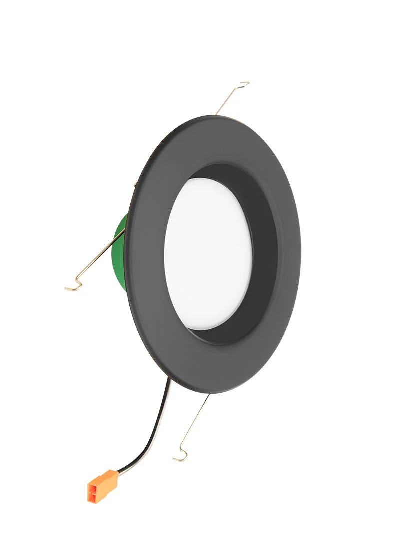 6" LED Retrofit Downlight, Smooth Trim, 14W, 120V, Multiple Finishes - Image 2