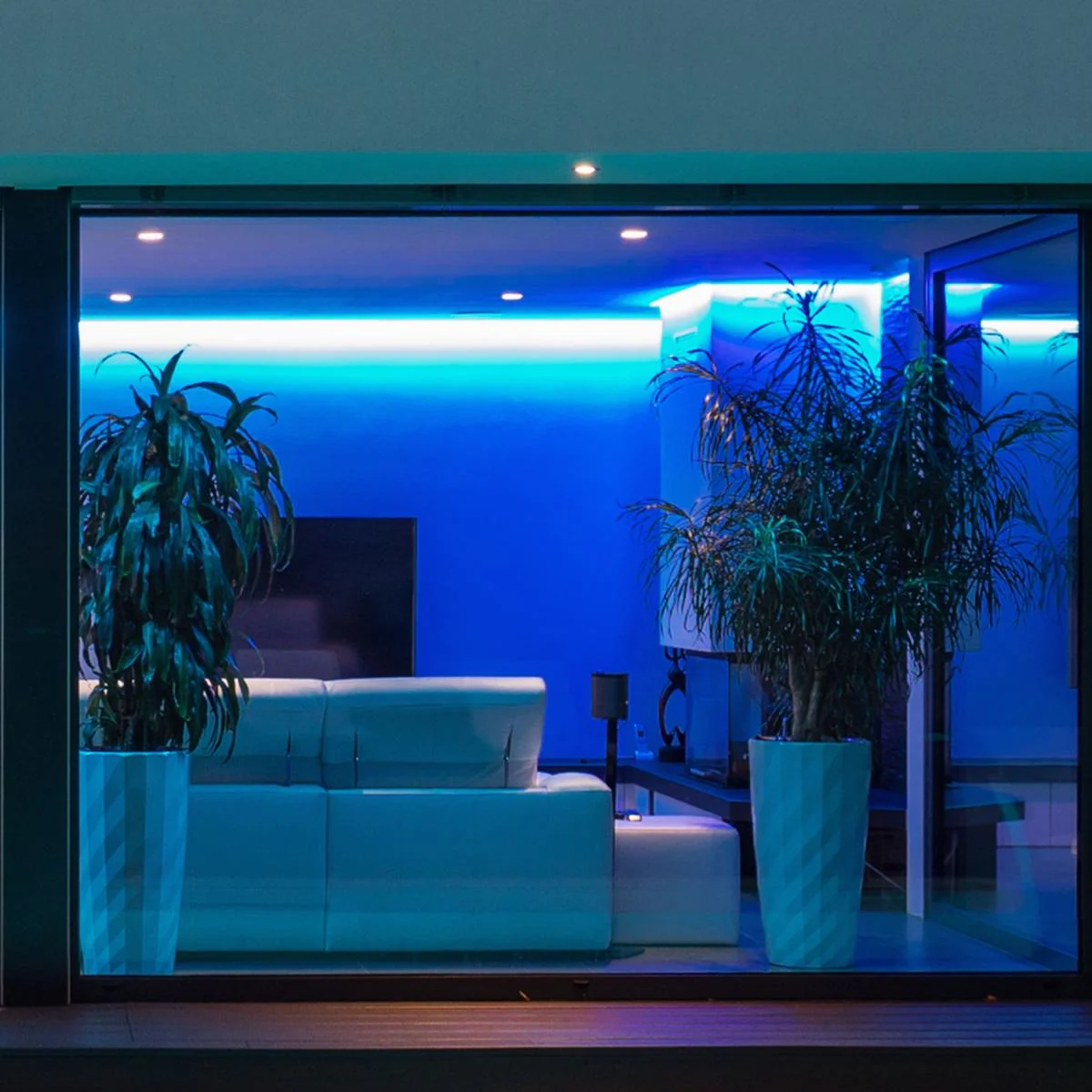 4 Inch LED Recessed Downlight, 8.7W, 700 Lumens, RGB & Tunable White, Starfish IOT, 120V - Image 2