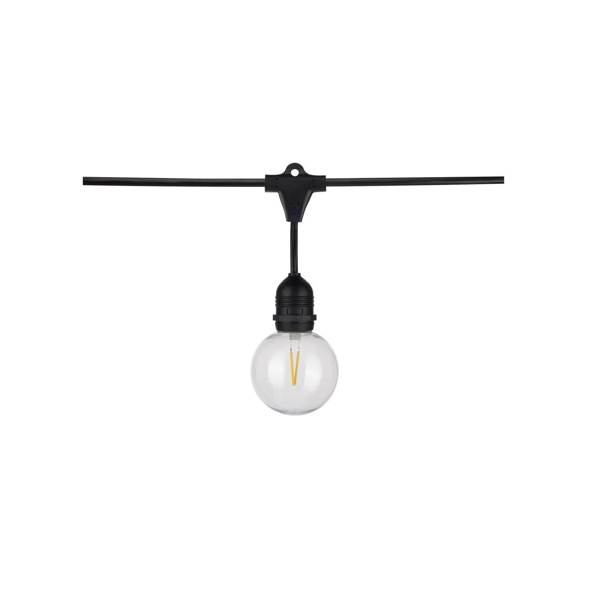 24Ft, LED String Light, Includes 12-G25 bulbs, 2200K, 120 Volts - Image 2