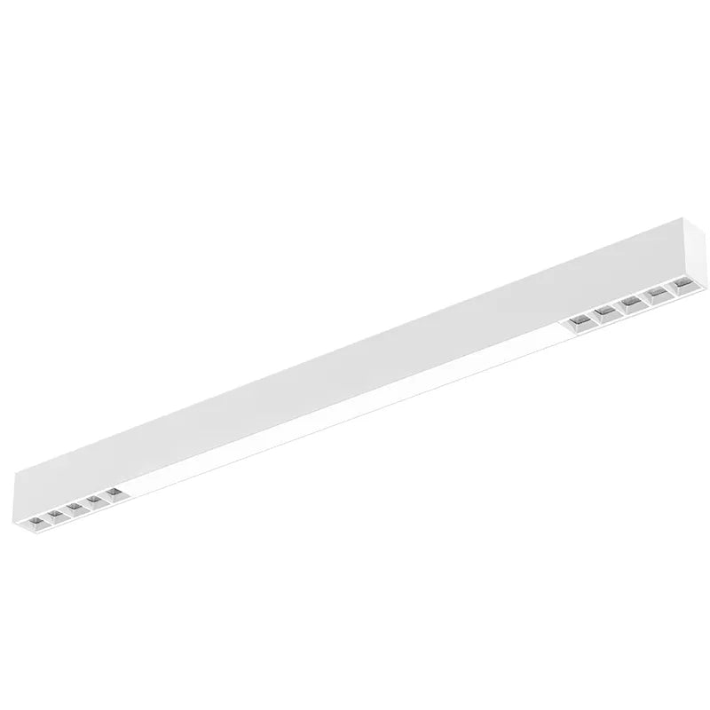 4FT Architectural 2" Optic & Combined-Distribution Linear Lights, 4000 Lumen Max, Wattage and CCT Selectable, 120-277V, Black or White Finish - Image 2