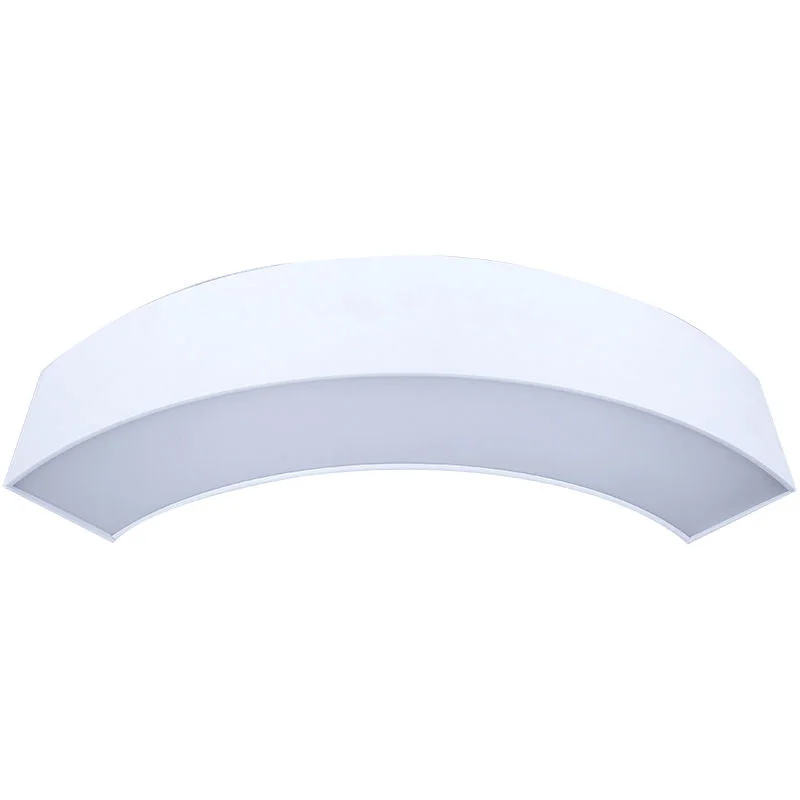 SCXC Quarter Circle LED Fixture, Surface Mount, 2,200 Lumens, 20W, 120-277V, CCT Selectable 3000K/3500K/4000K/5000K, White Finish