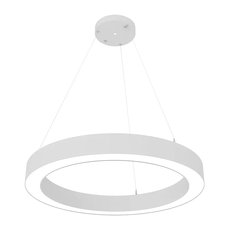 36" LED Round Up/Down Pendant Light, 8000 Lumen Max, Wattage and CCT Selectable, 120-277V - Image 2