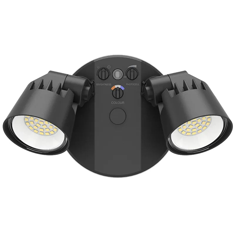 X-Gen Advance Security Lights, 3250 Lumens, Wattage and CCT Selectable, 120V, Bronze, White or Black Finish - Image 10