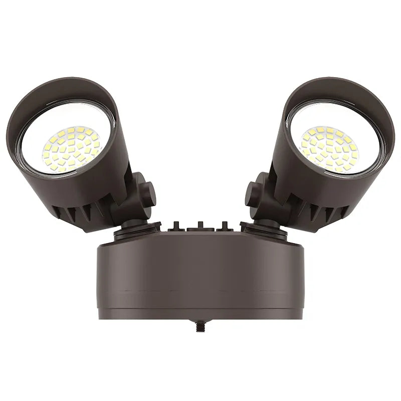 X-Gen Advance Security Lights, 3250 Lumens, Wattage and CCT Selectable, 120V, Bronze, White or Black Finish - Image 3