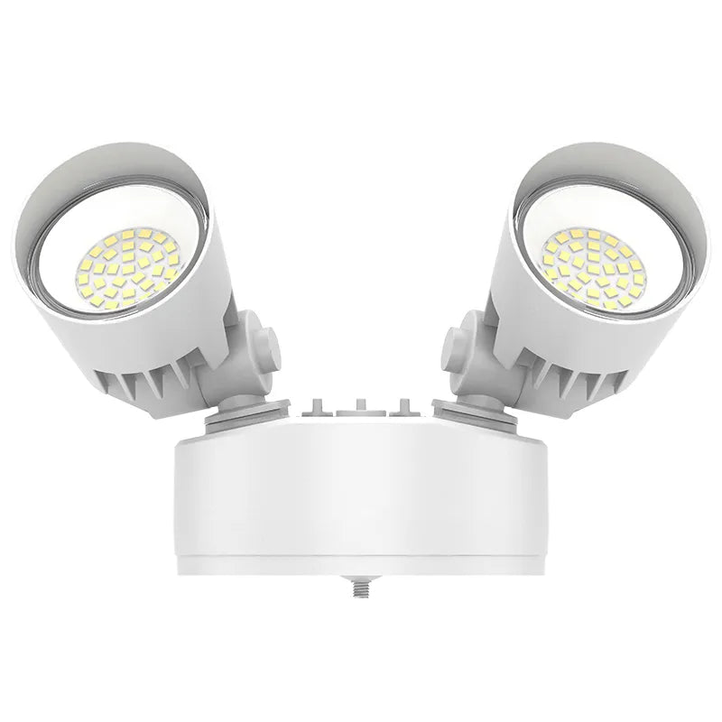 X-Gen Advance Security Lights, 3250 Lumens, Wattage and CCT Selectable, 120V, Bronze, White or Black Finish - Image 7