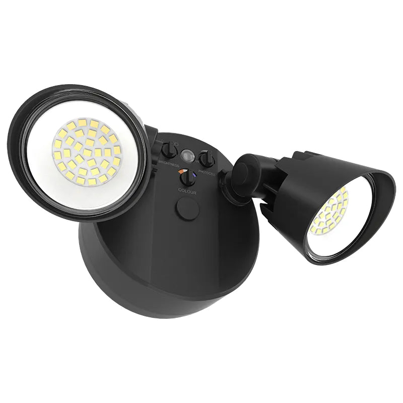 X-Gen Advance Security Lights, 3250 Lumens, Wattage and CCT Selectable, 120V, Bronze, White or Black Finish - Image 9