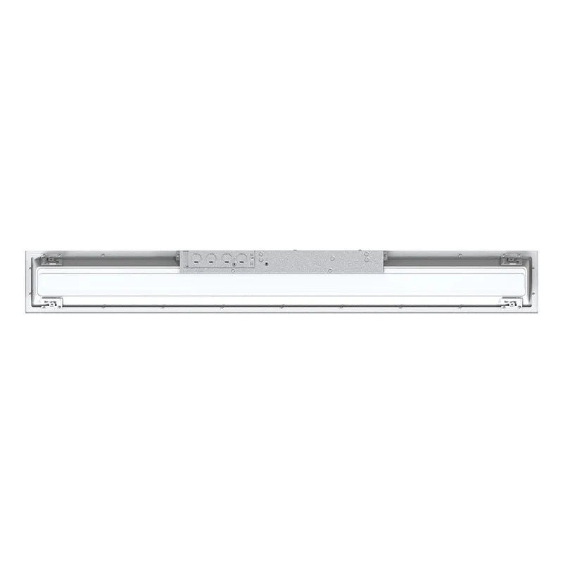 4FT, 6" Wide Slot Recessed Commercial Linear Lights, 4400 Lumen Max, Wattage and CCT Selectable, 120-277V - Image 2