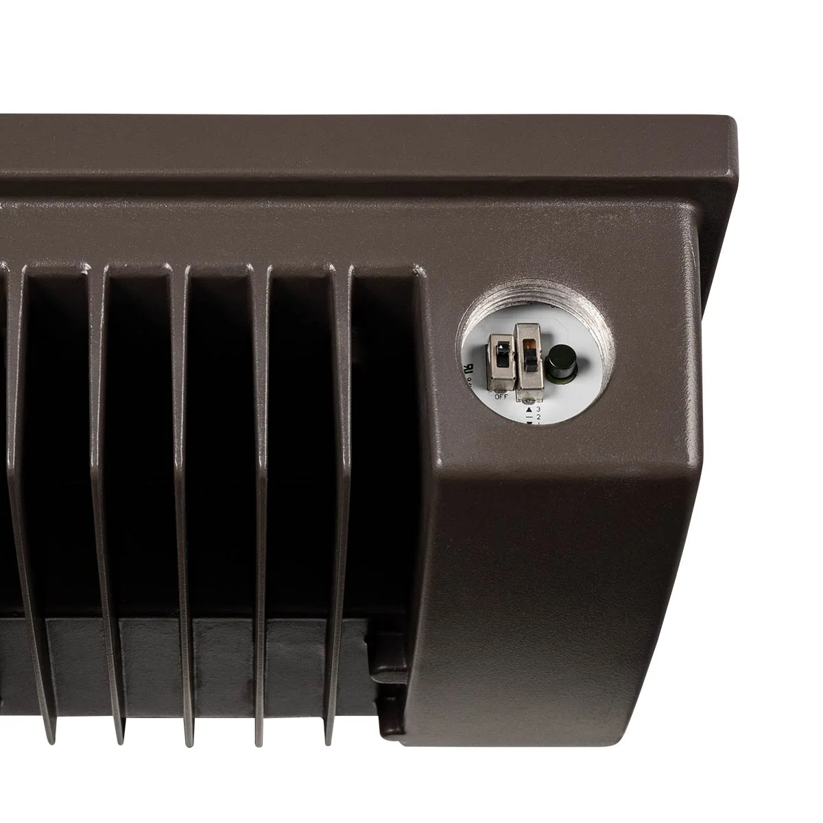 4PK Origin LED Small Flood Light, 5,425 Lumen Max, Wattage and CCT Selectable, Knuckle & Trunnion, 120-277V - Image 3