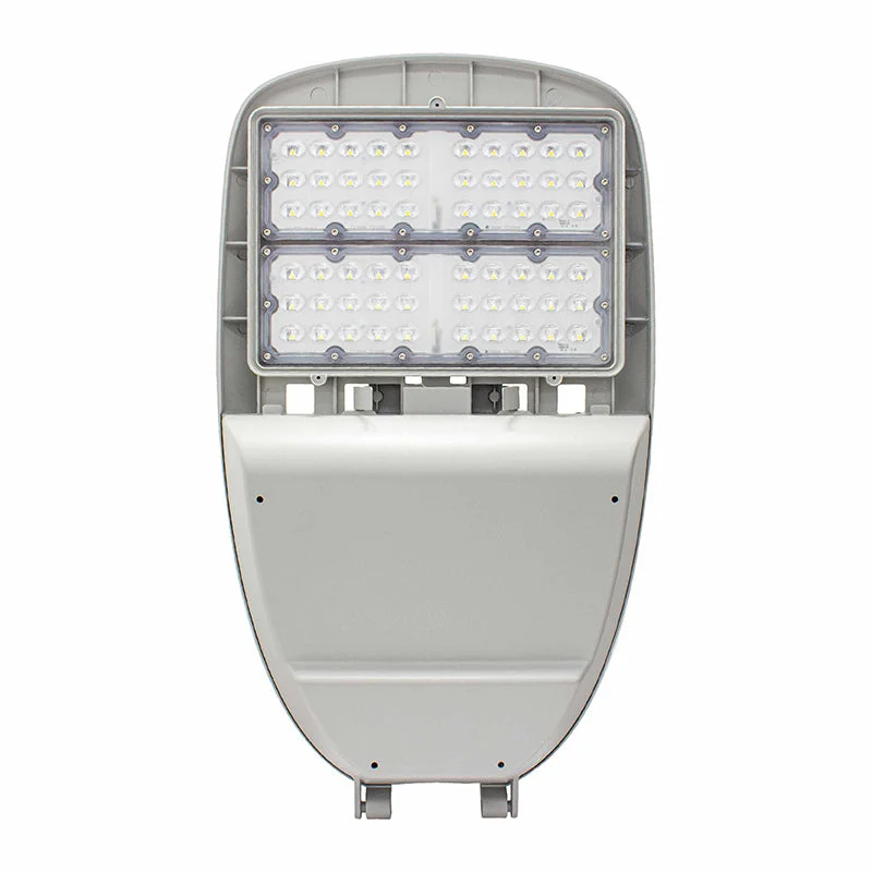 LED Roadway/CobraHead Light, 150 Watt, 120-277V, 21000 Lumens, 3000K, Light Gray Finish - Image 2