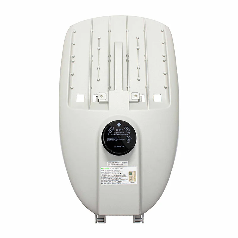 LED Roadway/CobraHead Light, 150 Watt, 120-277V, 21000 Lumens, 3000K, Light Gray Finish - Image 3