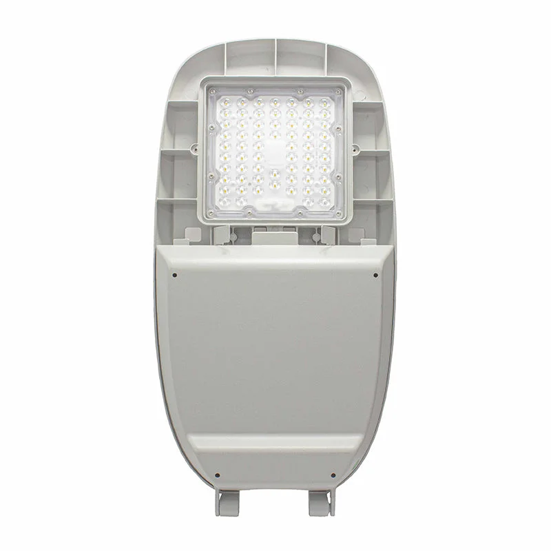 LED Roadway/CobraHead Light, 80 Watt, 120-277V, 10800 Lumens, 3000K or 5000K, Light Gray Finish - Image 2