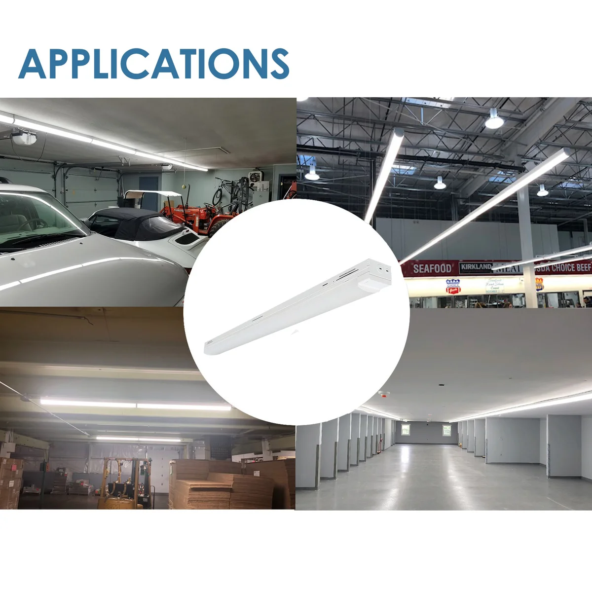 Blade G4 4FT LED Strip Light Fixture, 6000 Lumen Max, Wattage and CCT Selectable, 120-277V - Image 3