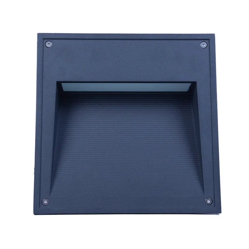Commercial Large Wall/Step Lights, 925 Lumens, Wattage and CCT Selectable, 120-277V, Black or Gray - Image 2