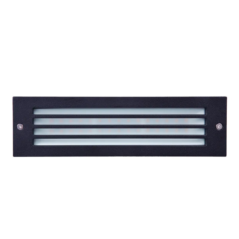 Commercial Large Wall/Step Lights, 470 Lumens, 10W, CCT Selectable, 120-277V, Black or Gray - Image 2