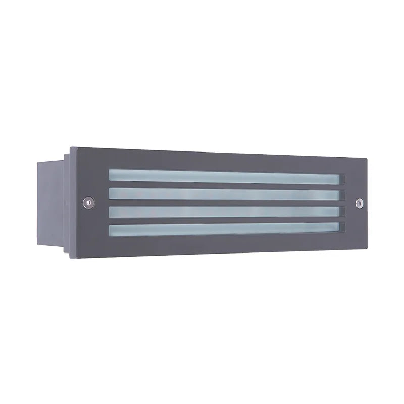 Commercial Large Wall/Step Lights, 470 Lumens, 10W, CCT Selectable, 120-277V, Black or Gray - Image 3
