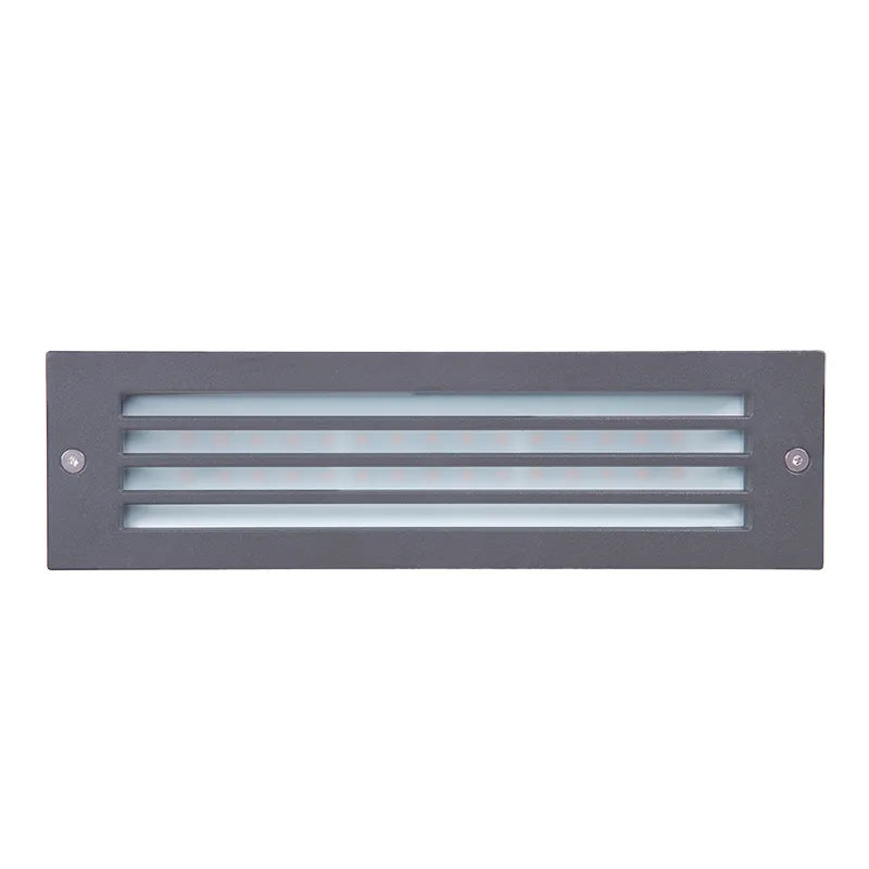 Commercial Large Wall/Step Lights, 470 Lumens, 10W, CCT Selectable, 120-277V, Black or Gray - Image 4
