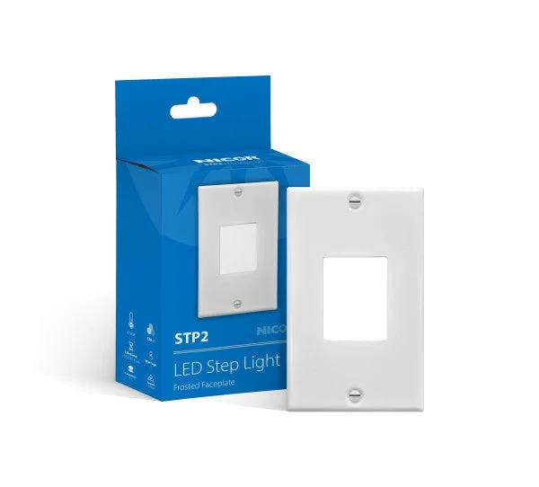 LED Step Light, Frosted, 2700K, Photocell Option, 120V, Black, Oil Rubbed Bronze, or White Finish - Image 3