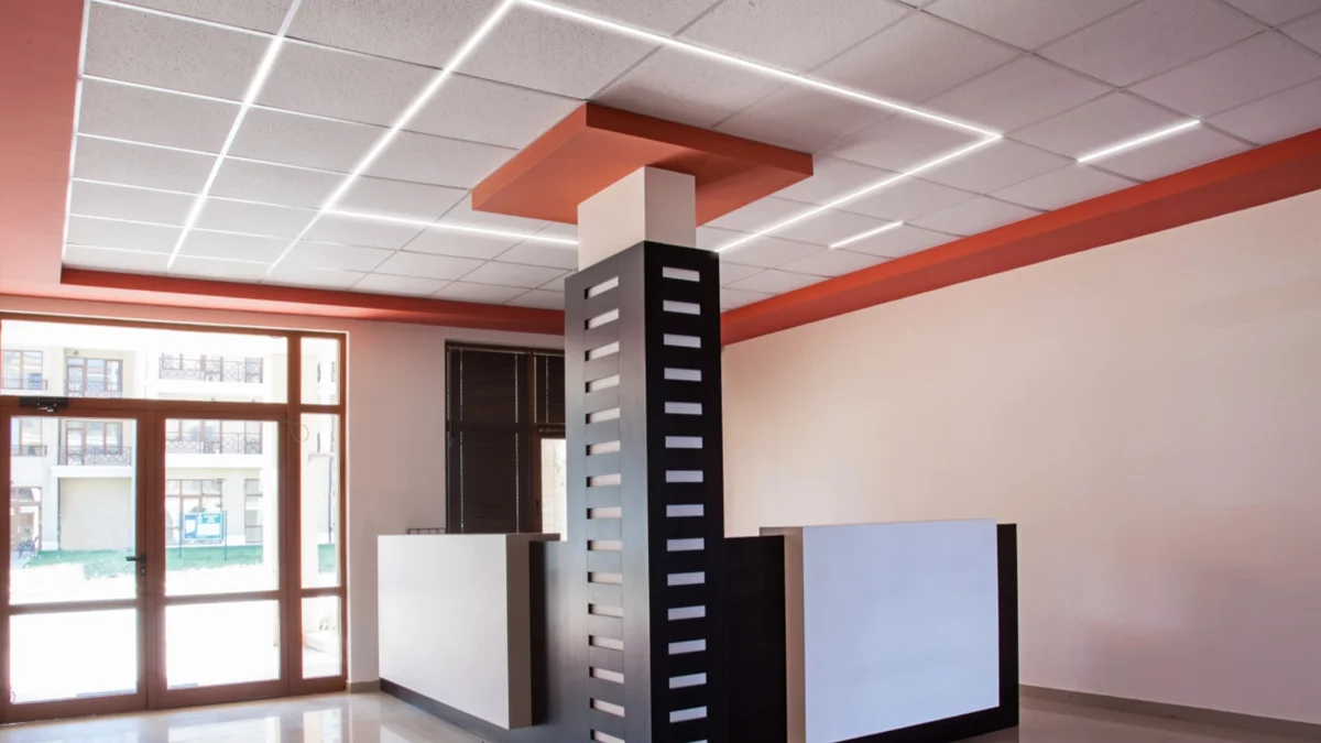 2FT T-Grid Linear Light, 15/16" Flat, 1300 Lumens, 10W, 3500K or 4000K, 100-277V - Image 5
