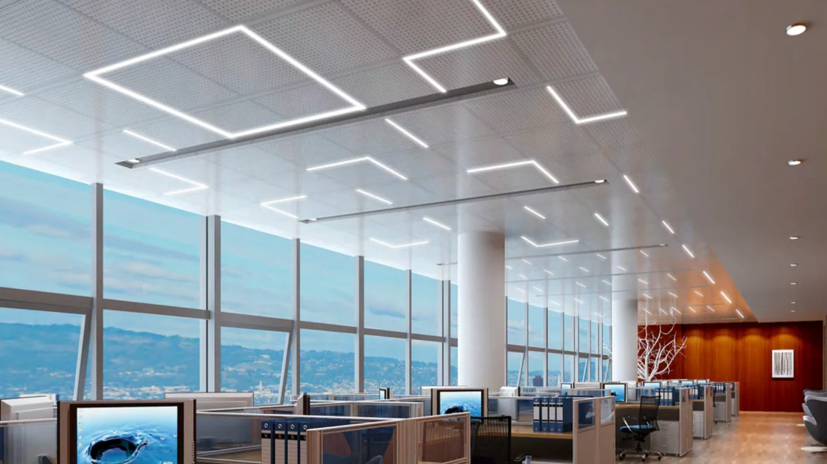 2FT T-Grid Linear Light, 15/16" Flat, 1300 Lumens, 10W, 3500K or 4000K, 100-277V - Image 6