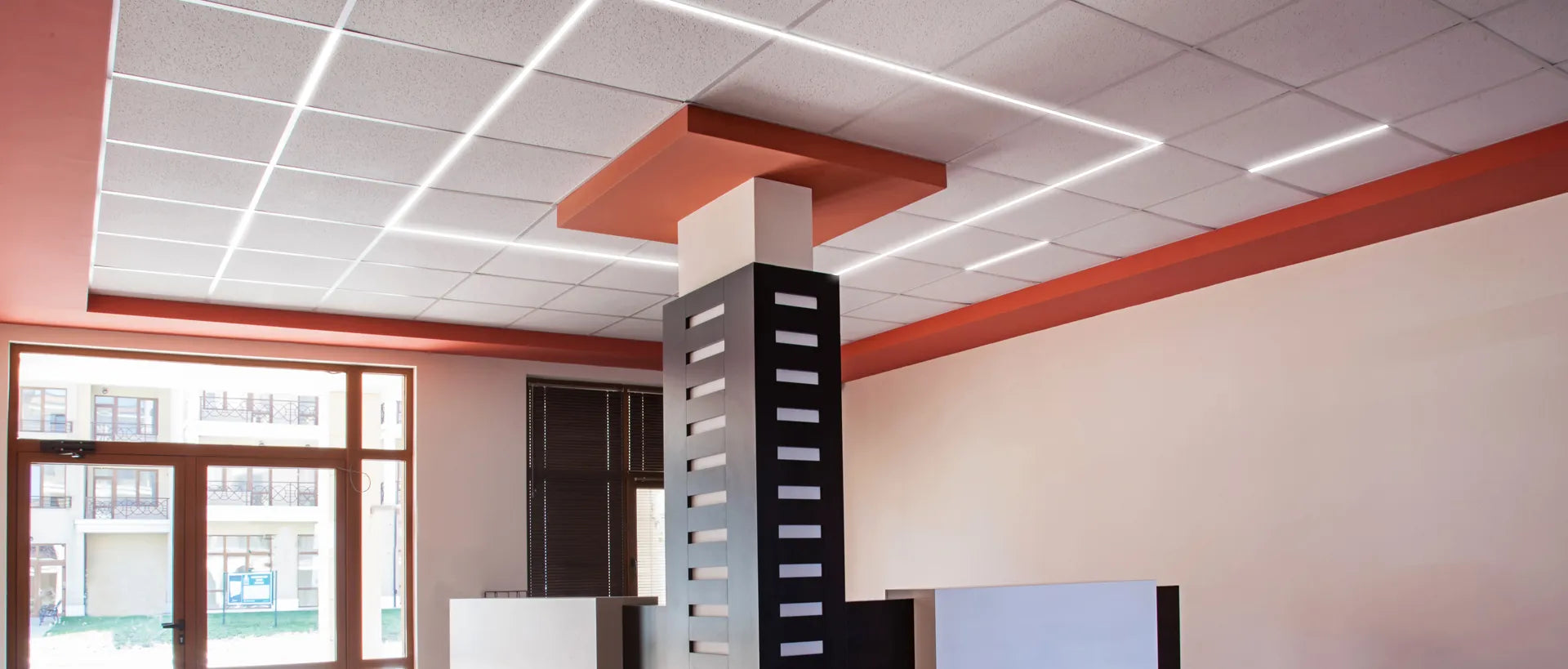 4FT T-Grid Linear Light, 9/16" Flat, 2320 Lumens, 20W, 3500K or 4000K, 100-277V - Image 5