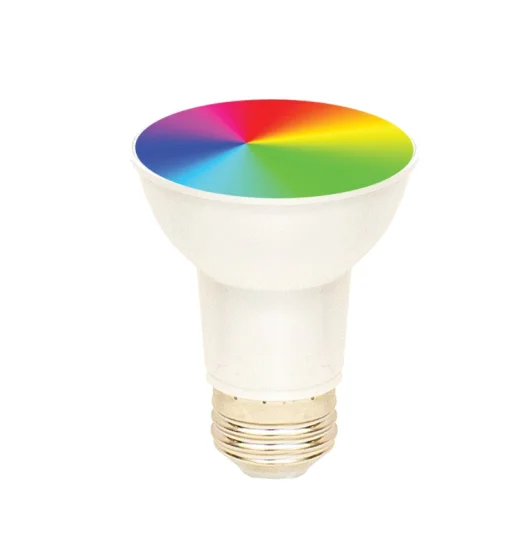 Smart App Compatible RGBW PAR20, 400 Lumens, 4.5W, 120V