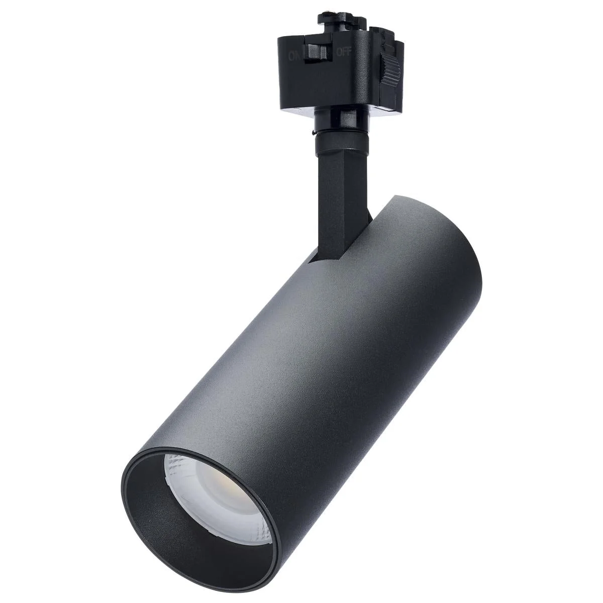 20 Watt LED Track Head; 36 Degree Beam Spread; J-Style Track; 5 CCT Selectable; Matte White or Black Finish - Image 2