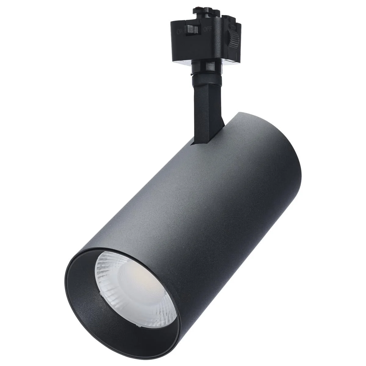 30 Watt LED Track Head; 48 Degree Beam Spread; J-Style Track; 5 CCT Selectable; Matte White or Black Finish - Image 2