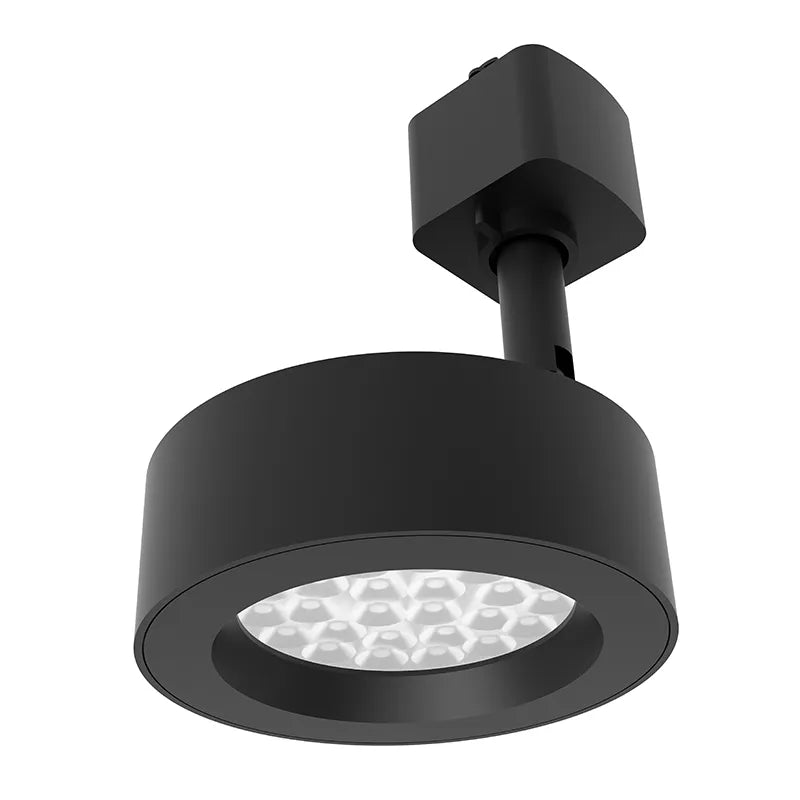 LED Track Puck Light, 1350 Lumen Max, Wattage and CCT Selectable, 120V, White or Black Finish - Image 4