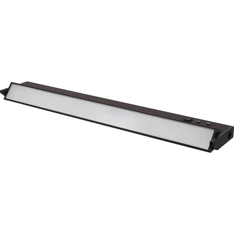 32in RGBW Under Cabinet Light, 16W, CCT Selectable, 120V, Bronze or White Finish - Image 2