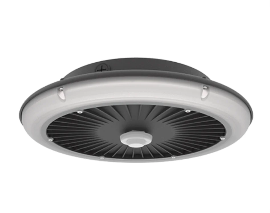 UFO Parking Garage Canopy Light Fixture, 40W, 3000K, 4000K or 5000K, 120-277V, Bronze, Black, Silver or White Finish - Image 3
