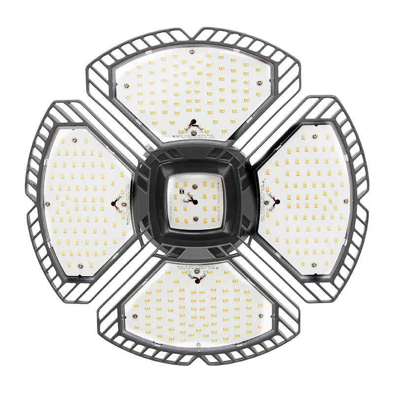 LED UFO High Bay Lamp, 18,000 Lumens, 150 Watt, 120-277V, 5000K, Black Finish - Image 3