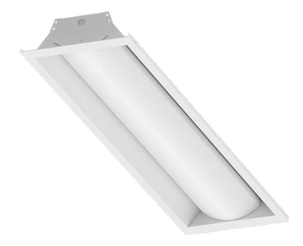 1x4 Foot Volumetric Troffer, 38 Watt, 120-277V, 4855 Lumens, 3000K, 3500K, 4000K or 5000K