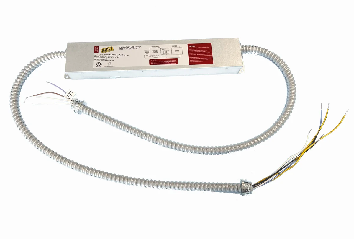 Constant Power Emergency LED Driver, 90 Minute Minimum Operating Time, 120-277V - Image 3