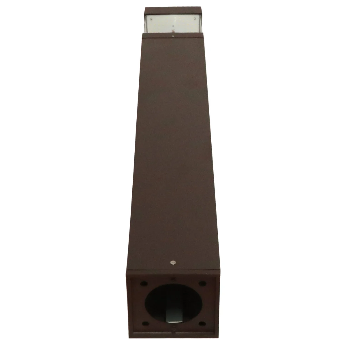 6" LED Square Bollards, 3000 Lumens, CCT Selectable, 120-277V, Bronze - Image 2