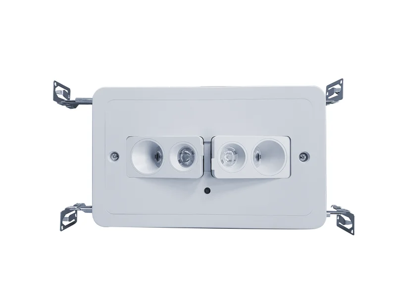LED Recessed Emergency Light, 120-277V, Black or White Finish - Image 3