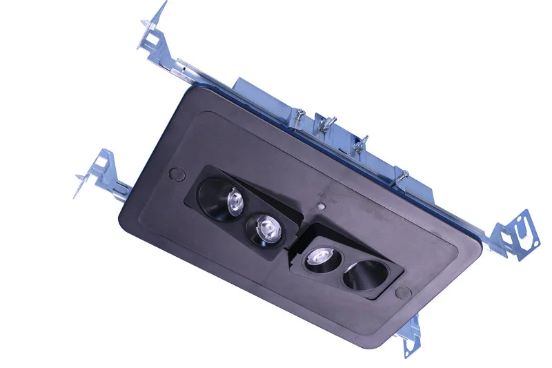 LED Recessed Emergency Light, 120-277V, Black or White Finish - Image 4