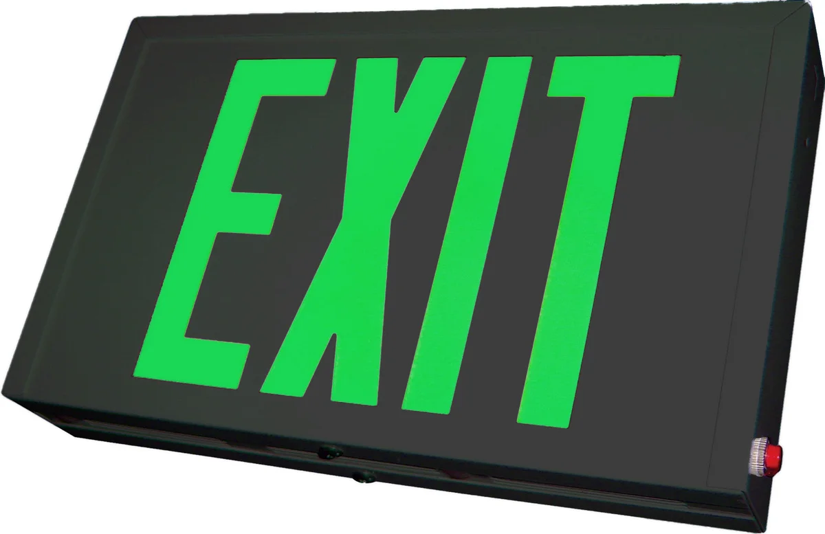 LED Steel Exit Sign, Single/Double Face - Image 3