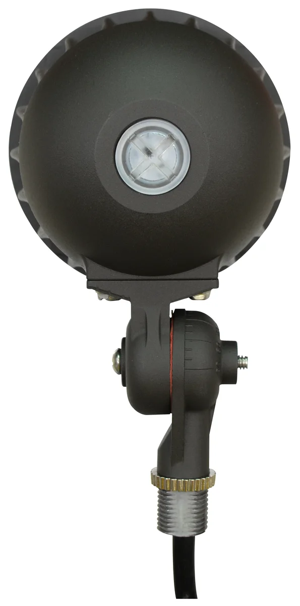 LED Bullet Flood Light, 3200 Lumen Max, Wattage and CCT Selectable, 25° and 45° Optic, Integrated Photocell, Knuckle Mount, 120-277V, Bronze - Image 5