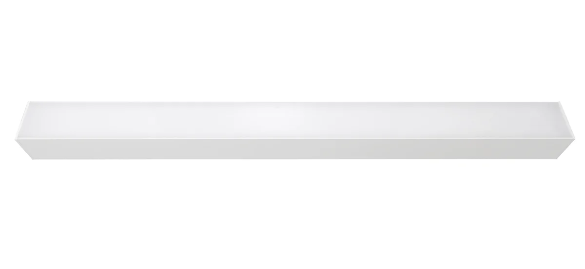 4 FT LED Direct/Indirect Suspended Linear Fixture, 4" Wide, 5750 Lumen Max, Wattage and CCT Selectable, 120-277V, White or Black Finish - Image 10