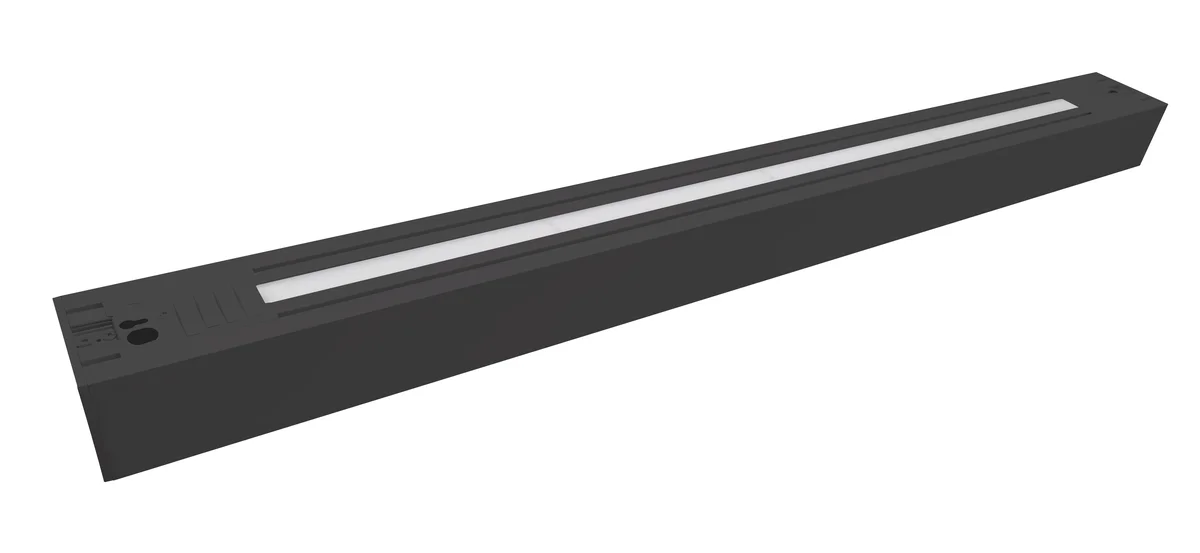 4 FT LED Direct/Indirect Suspended Linear Fixture, 4" Wide, 5750 Lumen Max, Wattage and CCT Selectable, 120-277V, White or Black Finish - Image 8