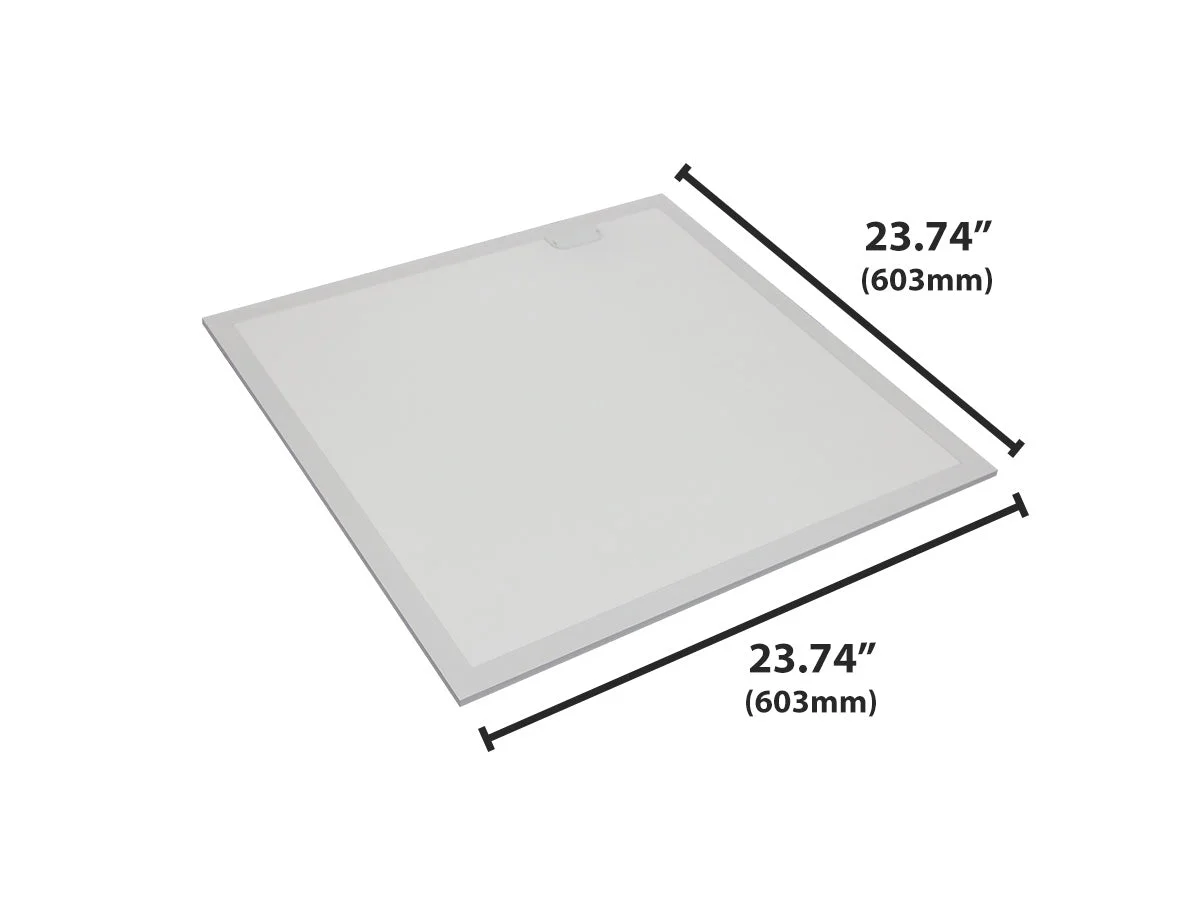 2 x 2 Foot Back Lit LED Flat Panel, 5000 Lumens, Selectable Wattage and CCT, Dimmable, 120-277V - Image 3