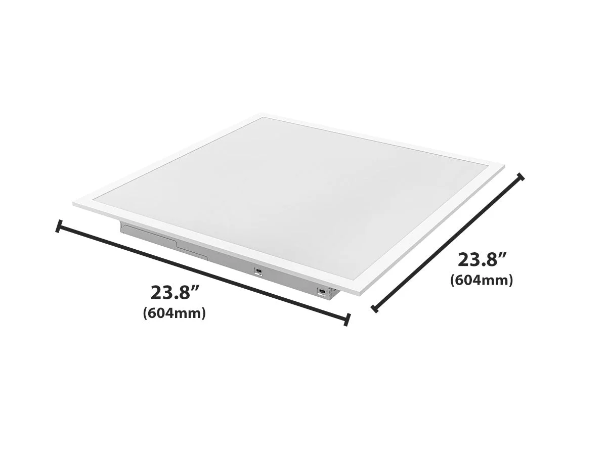 2 x 2 Foot Back Lit LED Flat Panel, 5000 Lumen Max, Wattage and CCT Selectable, Dimmable, 120-277V, TAA Compliant - Image 3