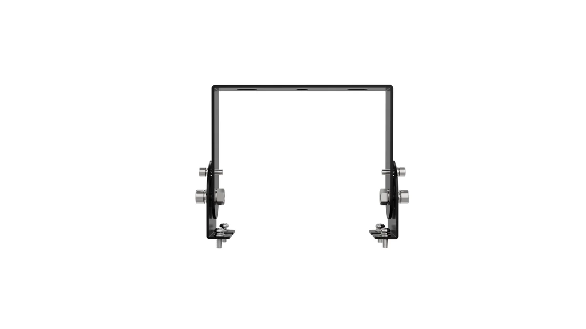 Mounting Bracket for Aries and Saturn UFO High Bay Lights, Black or White Finish