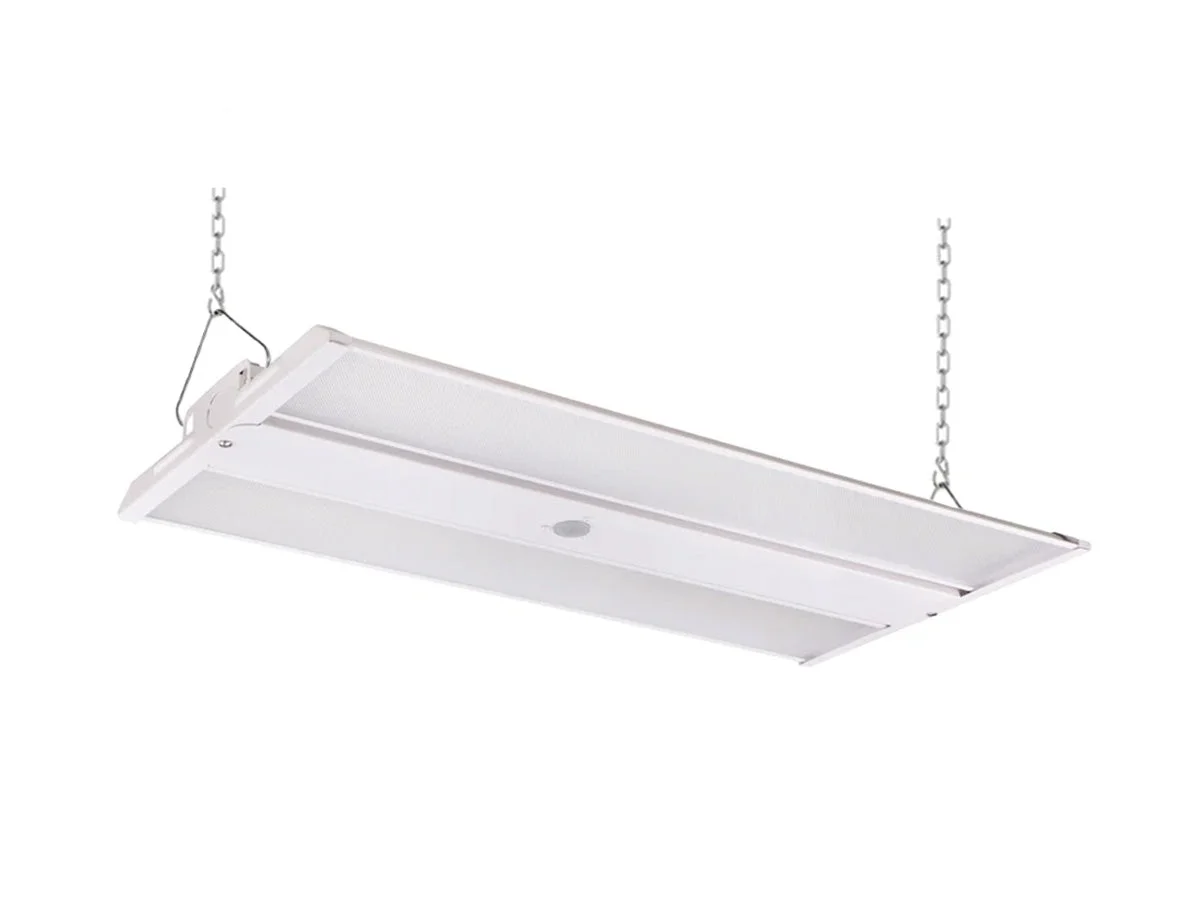 2FT LED Compact Linear High Bay Fixture, 15,400 Lumen Max, Wattage and CCT Selectable, 120-277V