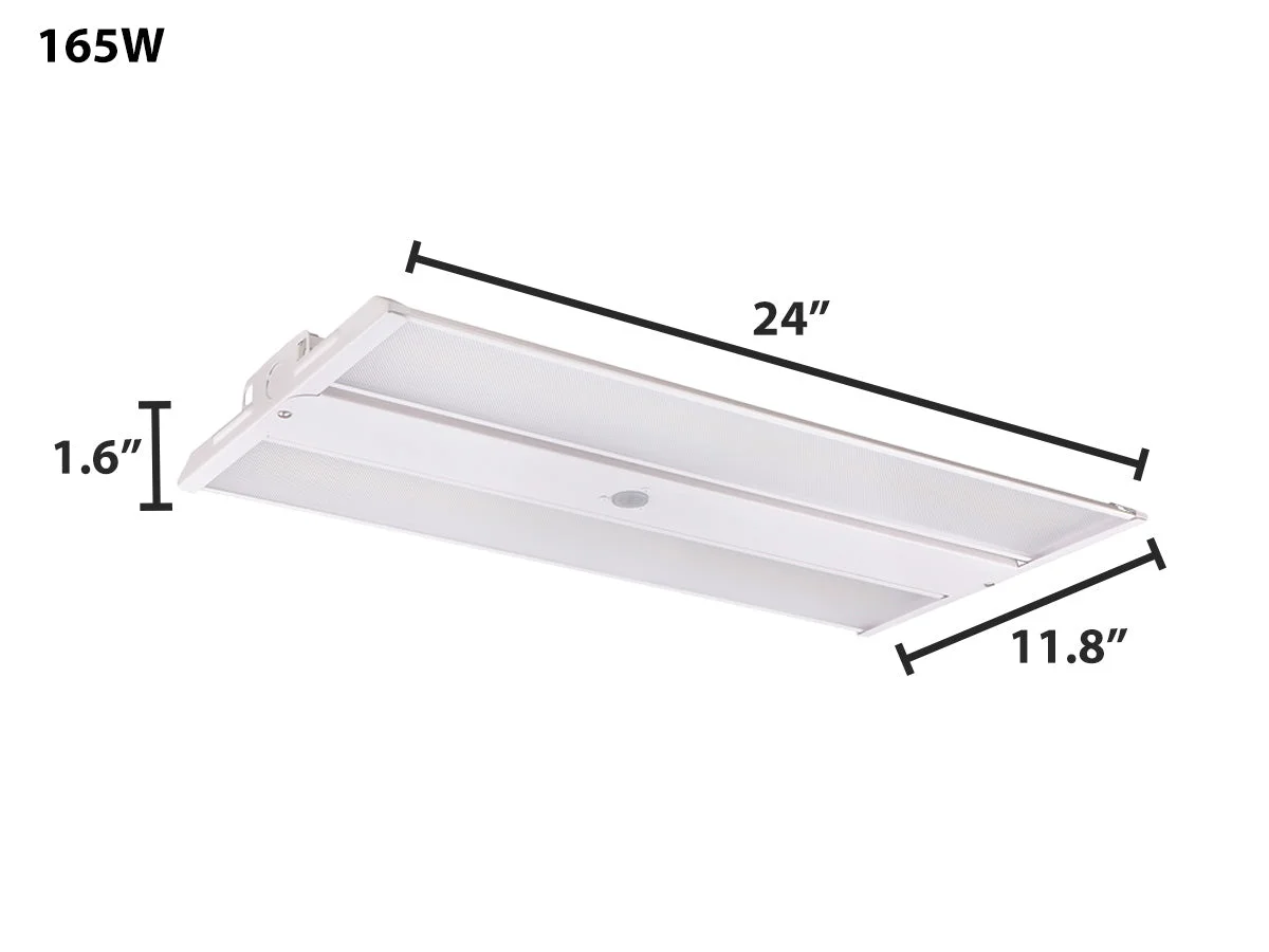 2FT LED Compact Linear High Bay Fixture, 23,100 Lumen Max, Wattage and CCT Selectable, 120-277V - Image 4